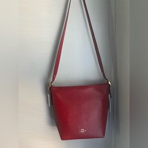 Red Coach Bag Nwt